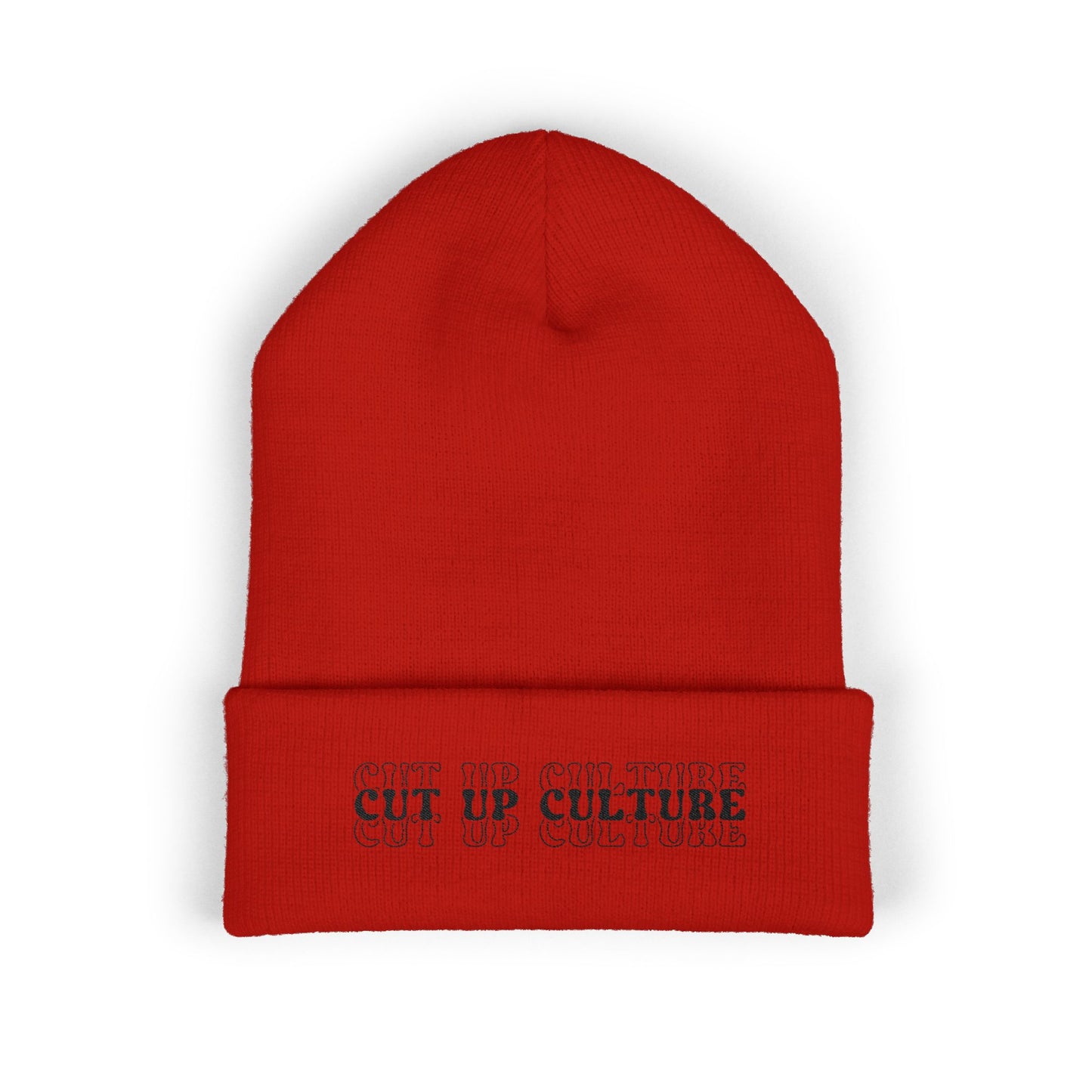 Cut Up Culture 1st Edition Embroidered Cuffed Hat