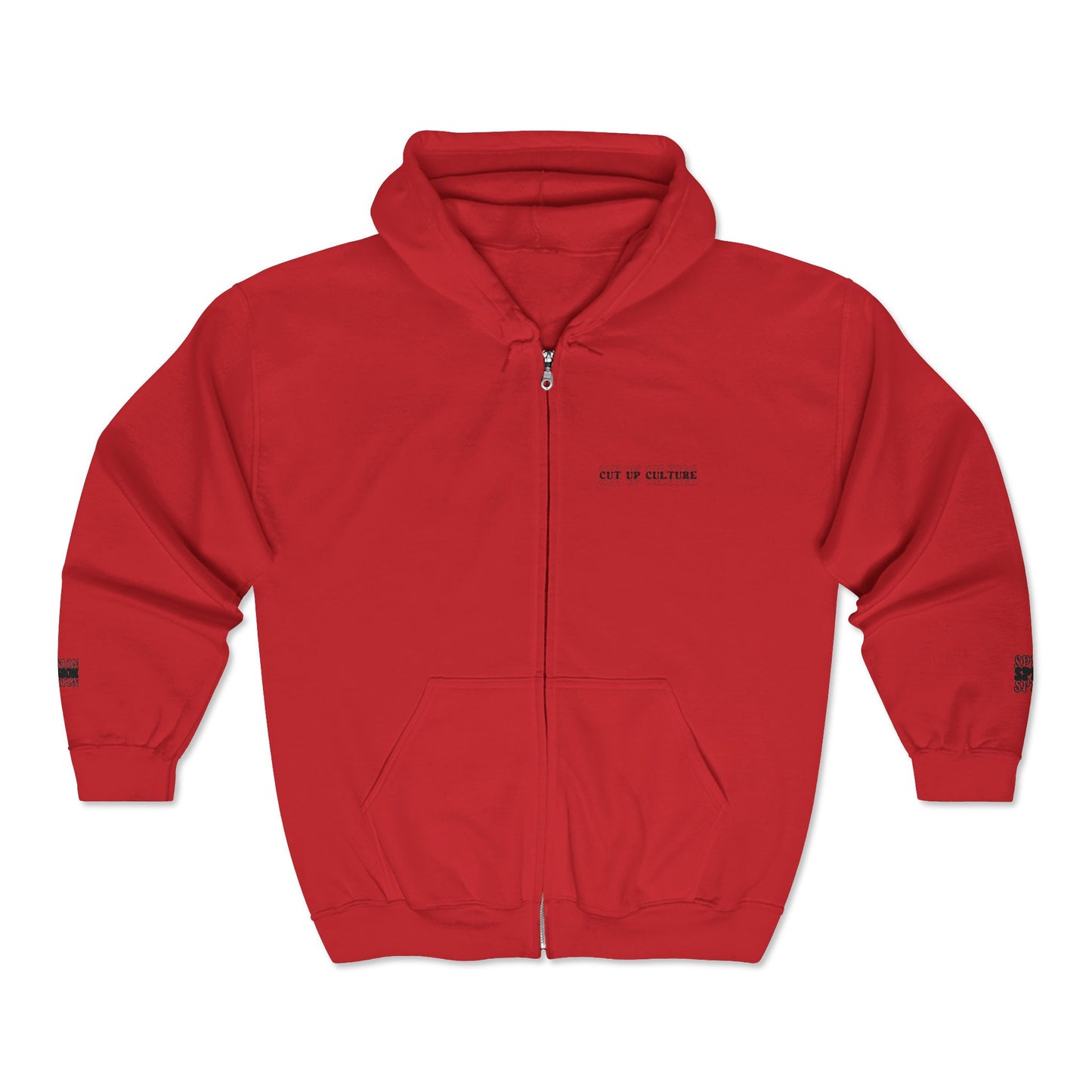 'CUT UP CULTURE' 1st edition Zip Up Jacket