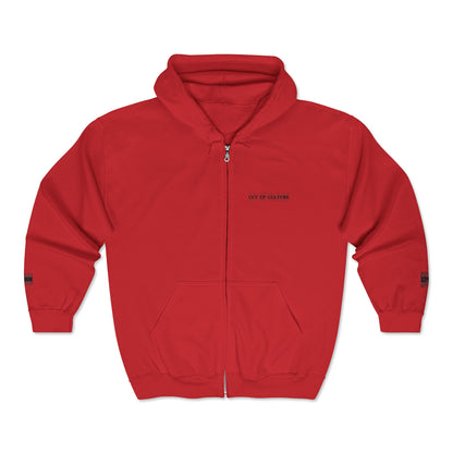 'CUT UP CULTURE' 1st edition Zip Up Jacket