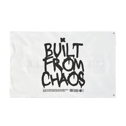 "Built From Chaos" / "Cut Up Culture" 1st edition Banner