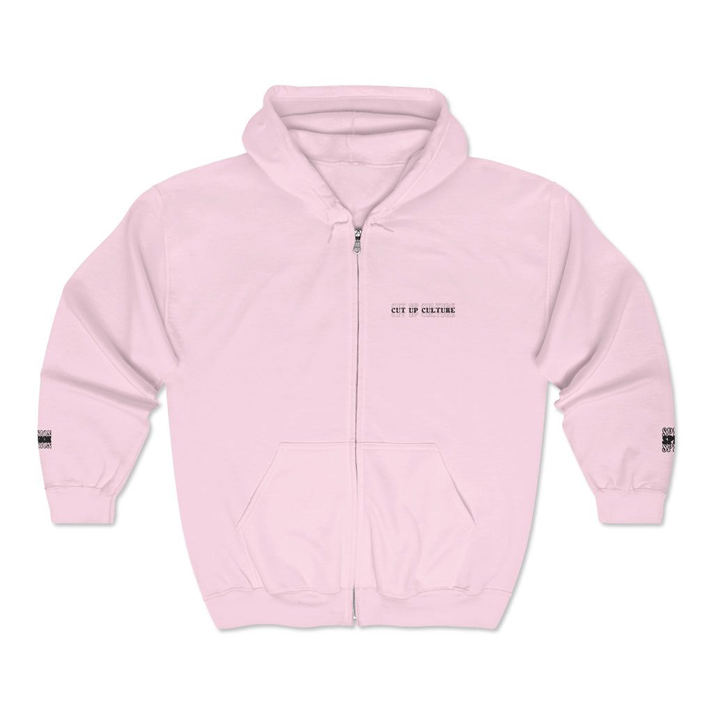 'CUT UP CULTURE' 1st edition Zip Up Jacket