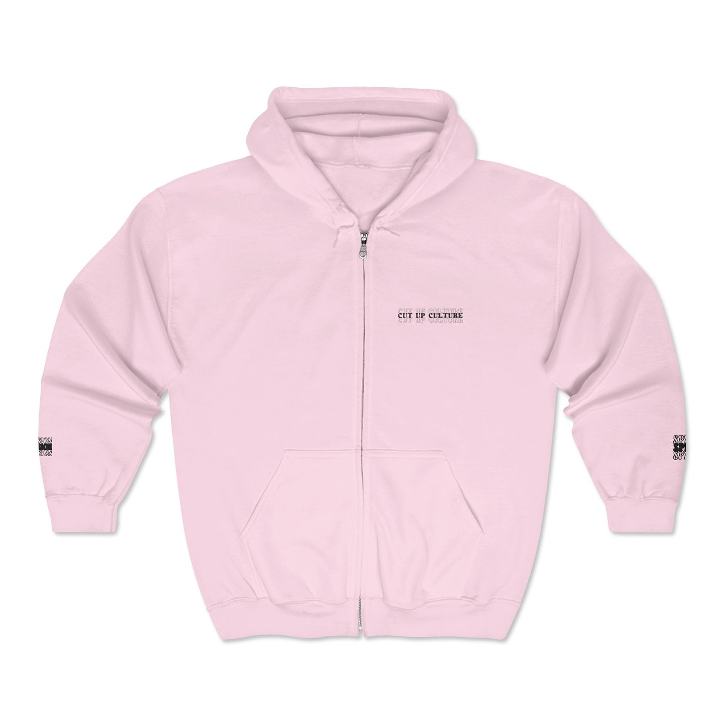 'CUT UP CULTURE' 1st edition Zip Up Jacket