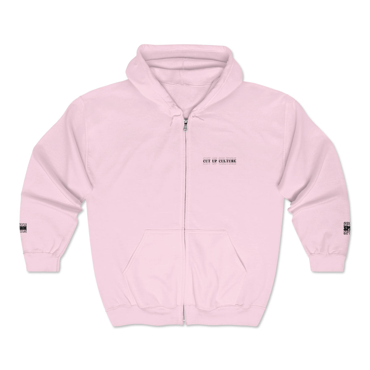 'CUT UP CULTURE' 1st edition Zip Up Jacket