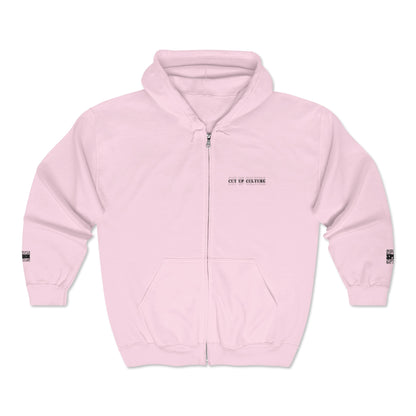 'CUT UP CULTURE' 1st edition Zip Up Jacket
