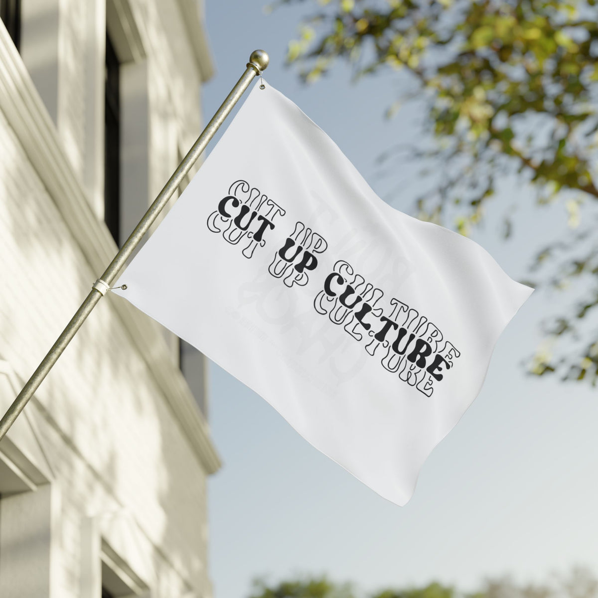 "Built From Chaos" / "Cut Up Culture" 1st edition Banner