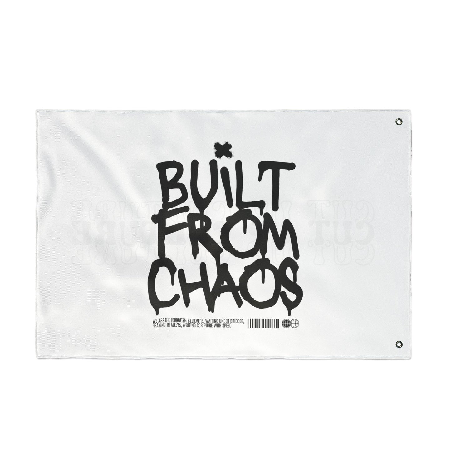 "Built From Chaos" / "Cut Up Culture" 1st edition Banner
