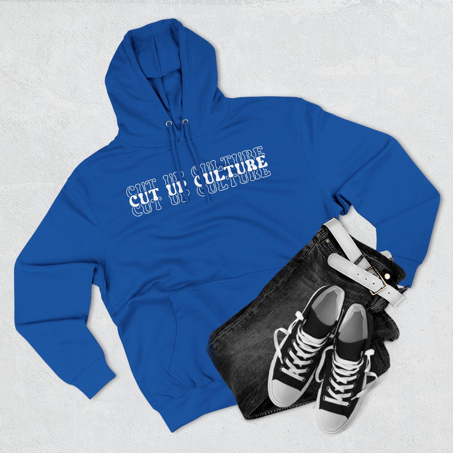 Built From Chaos Hoodie — Cut Up Culture 1st Edition Fleece Pullover