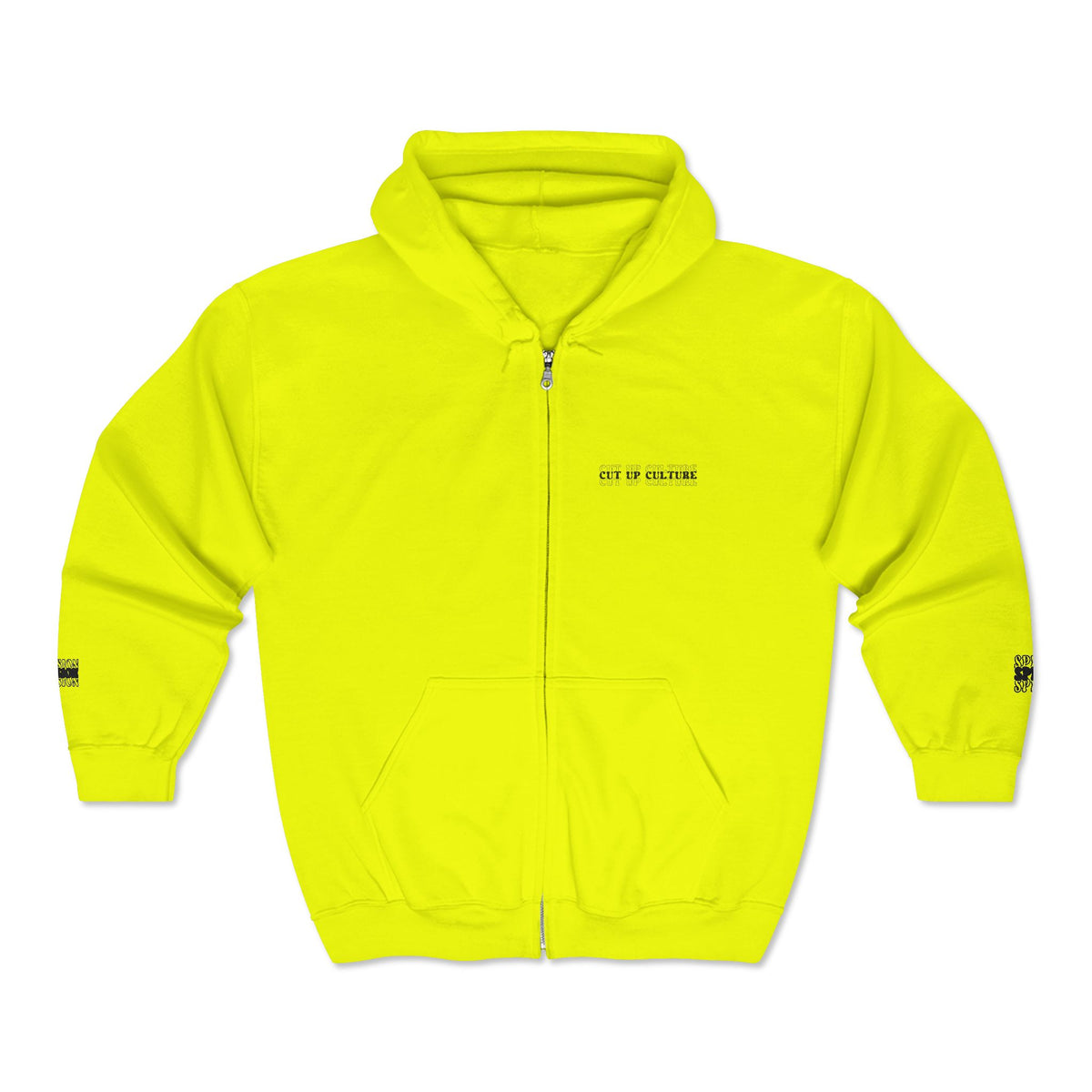 'CUT UP CULTURE' 1st edition Zip Up Jacket