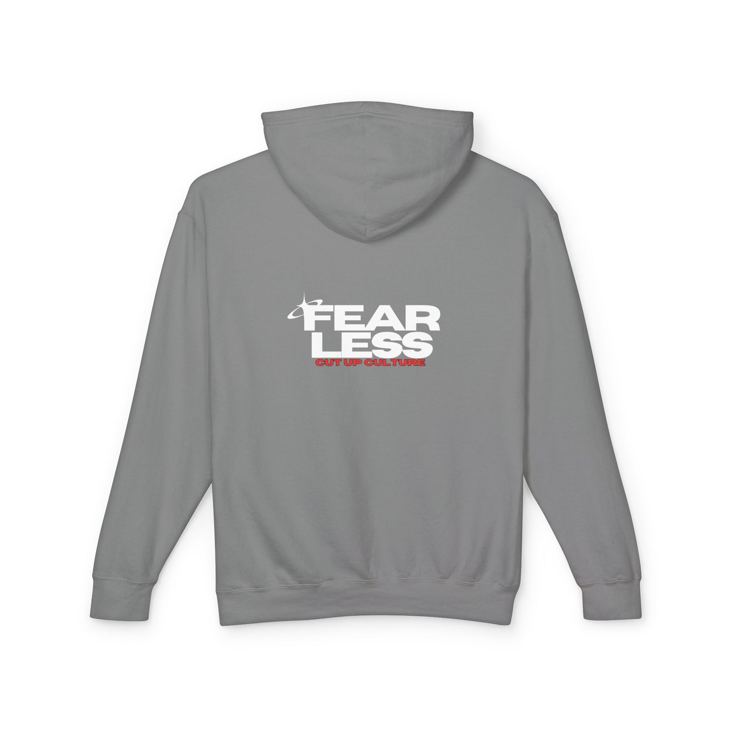 Cut Up Culture/‘Fearless’ lightweight hoodie