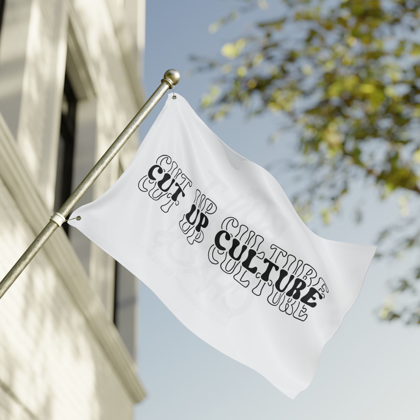 "Built From Chaos" / "Cut Up Culture" 1st edition Banner