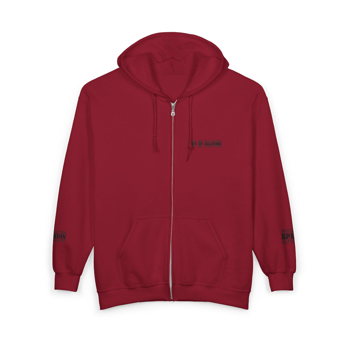 'CUT UP CULTURE' 1st edition Zip Up Jacket