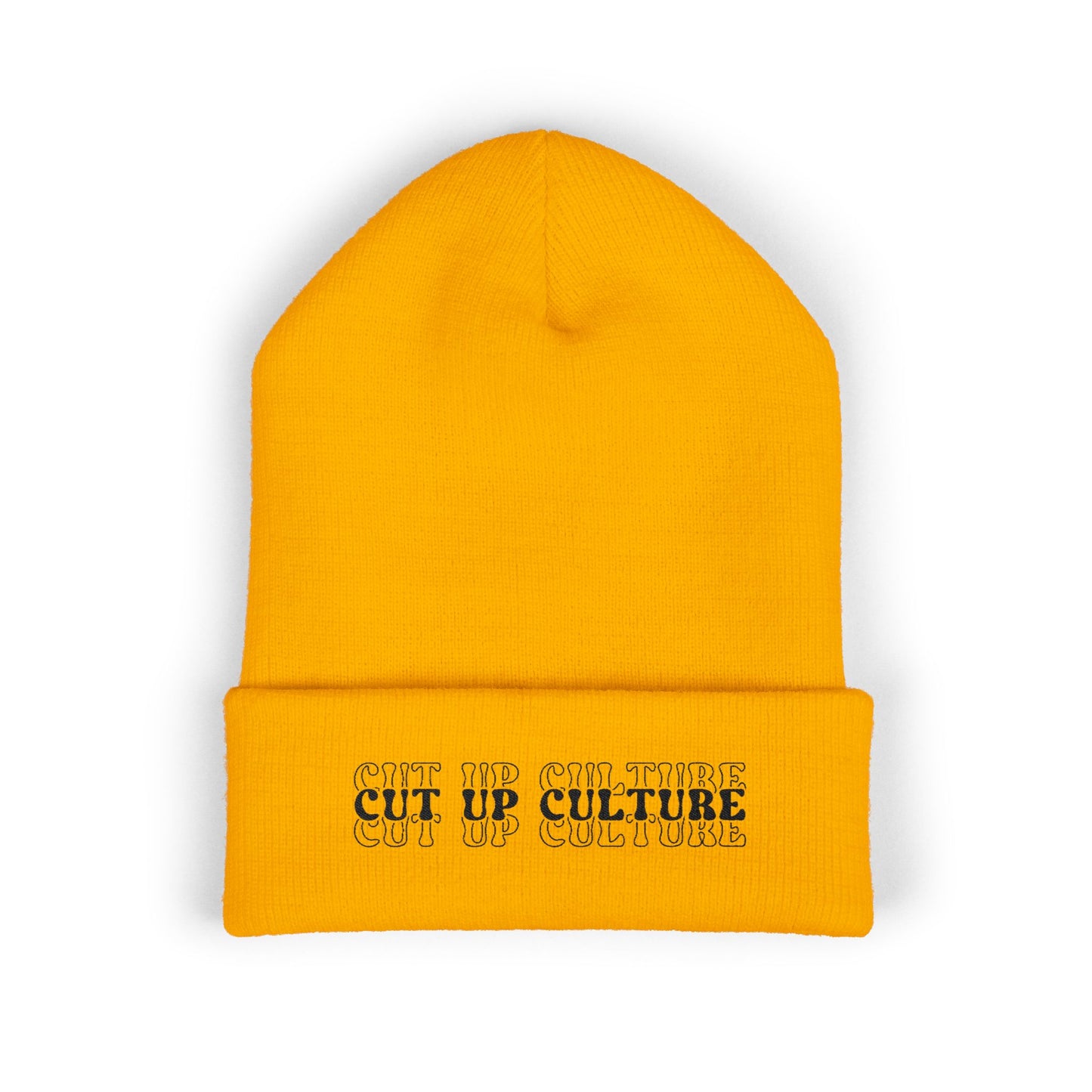Cut Up Culture 1st Edition Embroidered Cuffed Hat
