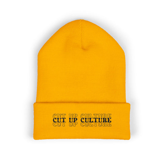 Cut Up Culture 1st Edition Embroidered Cuffed Hat