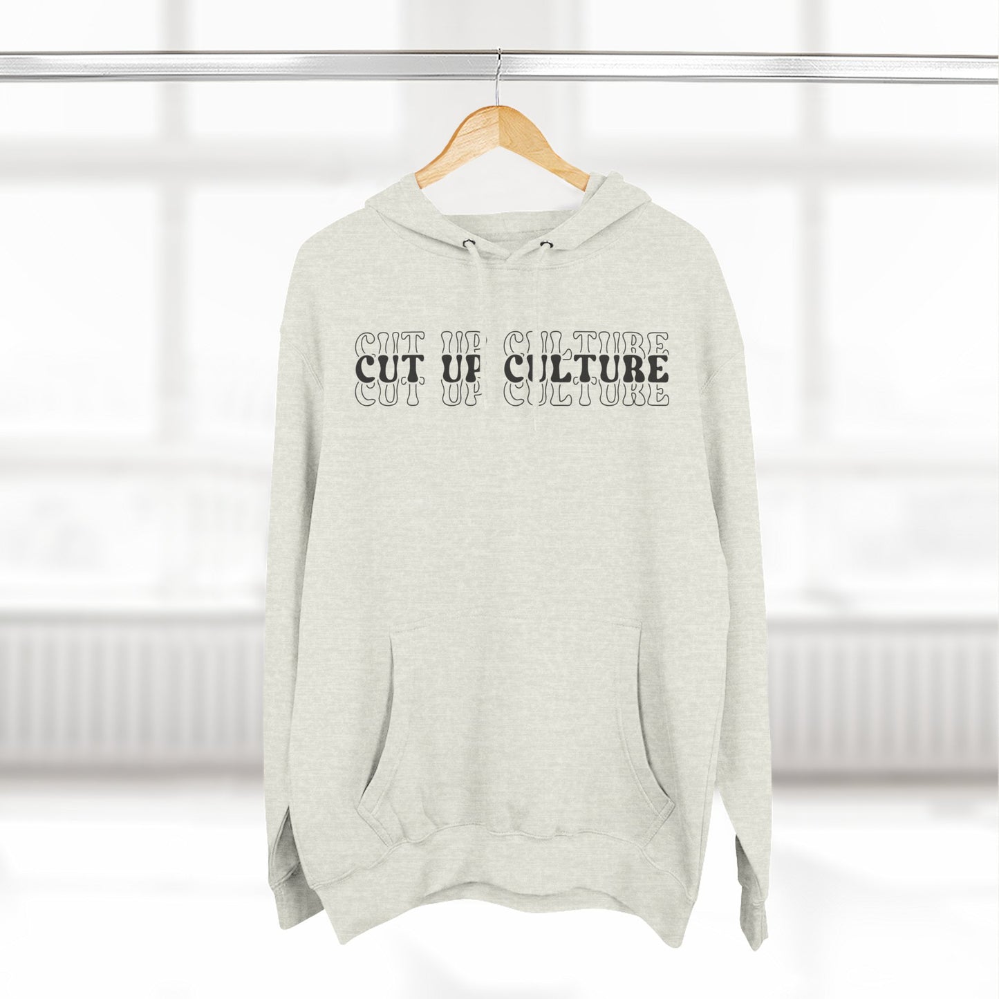 Built From Chaos Hoodie — Cut Up Culture 1st Edition Fleece Pullover