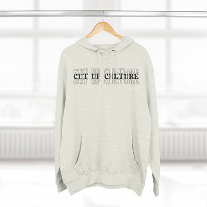Built From Chaos Hoodie — Cut Up Culture 1st Edition Fleece Pullover