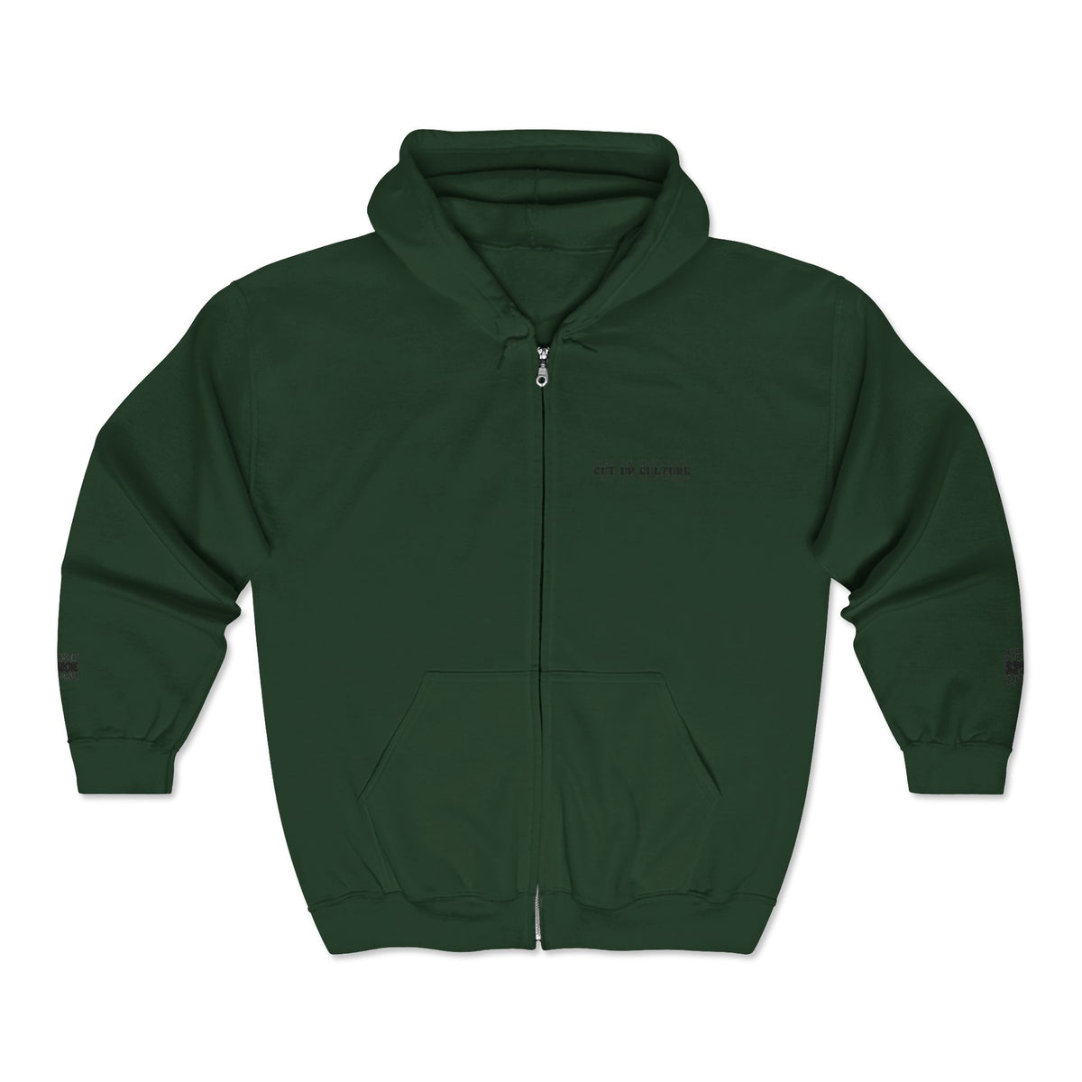 'CUT UP CULTURE' 1st edition Zip Up Jacket