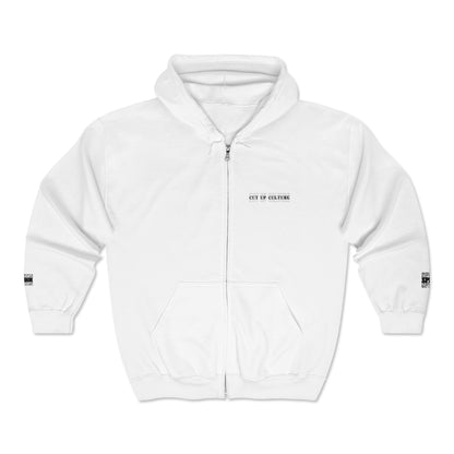 'CUT UP CULTURE' 1st edition Zip Up Jacket