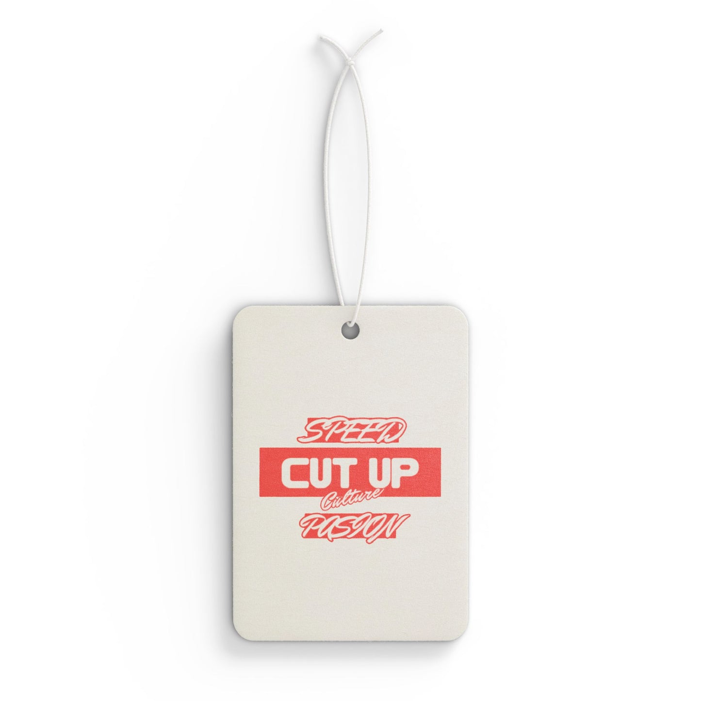 Racing 'Cut Up' Car Air Freshener