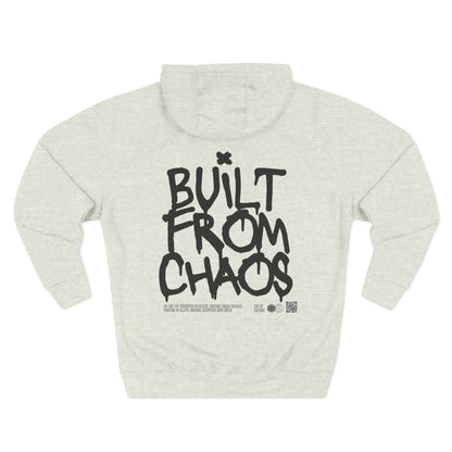 Built From Chaos Hoodie — Cut Up Culture 1st Edition Fleece Pullover