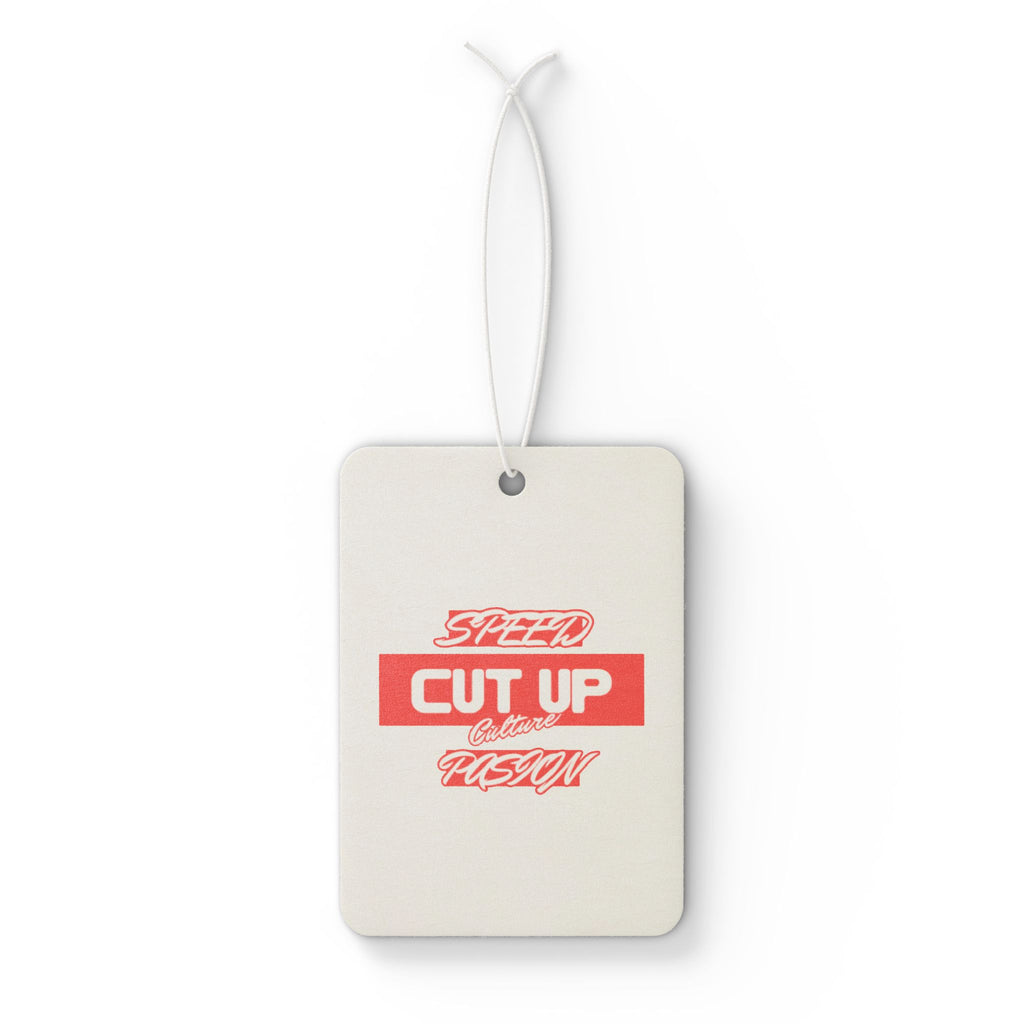 Racing 'Cut Up' Car Air Freshener