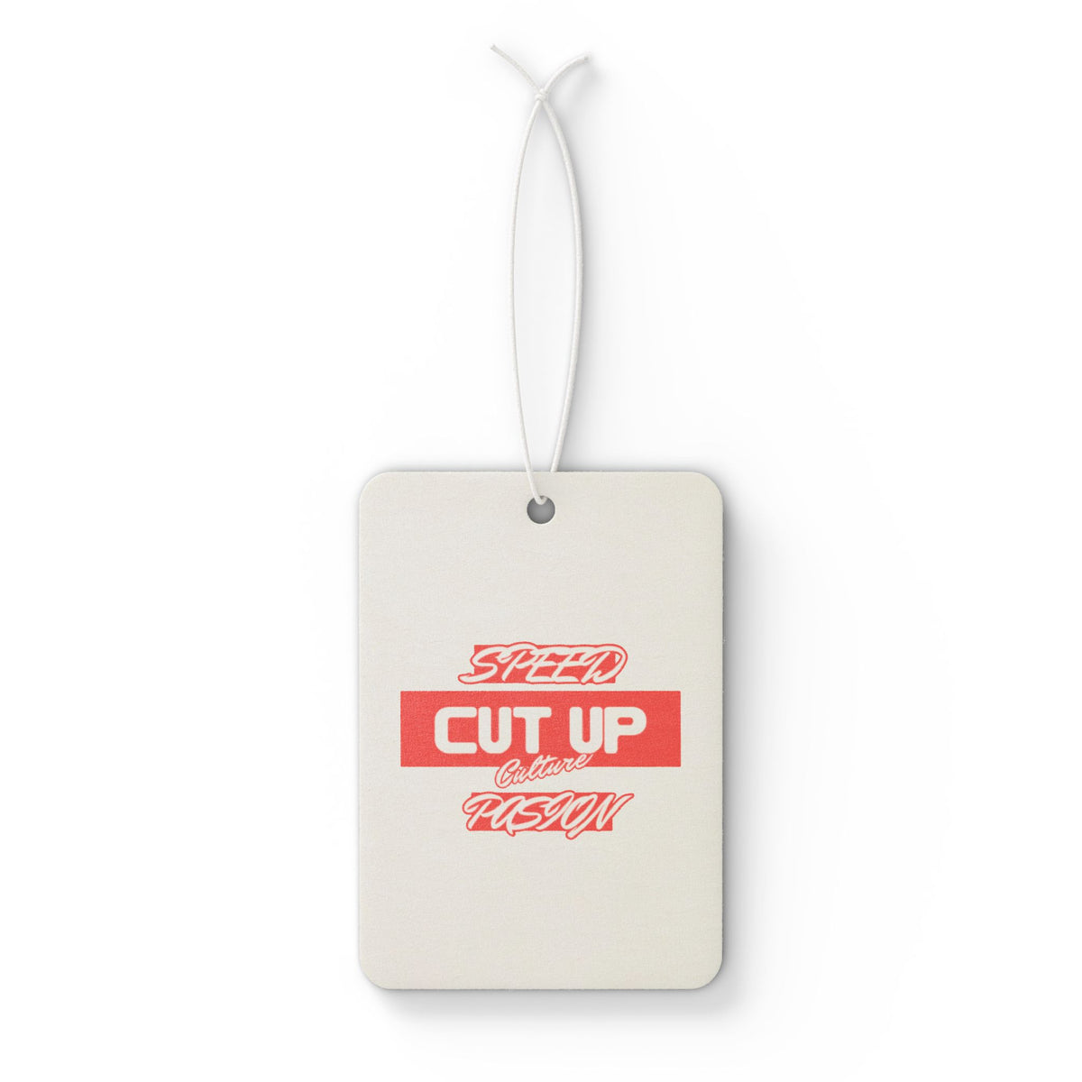 Racing 'Cut Up' Car Air Freshener