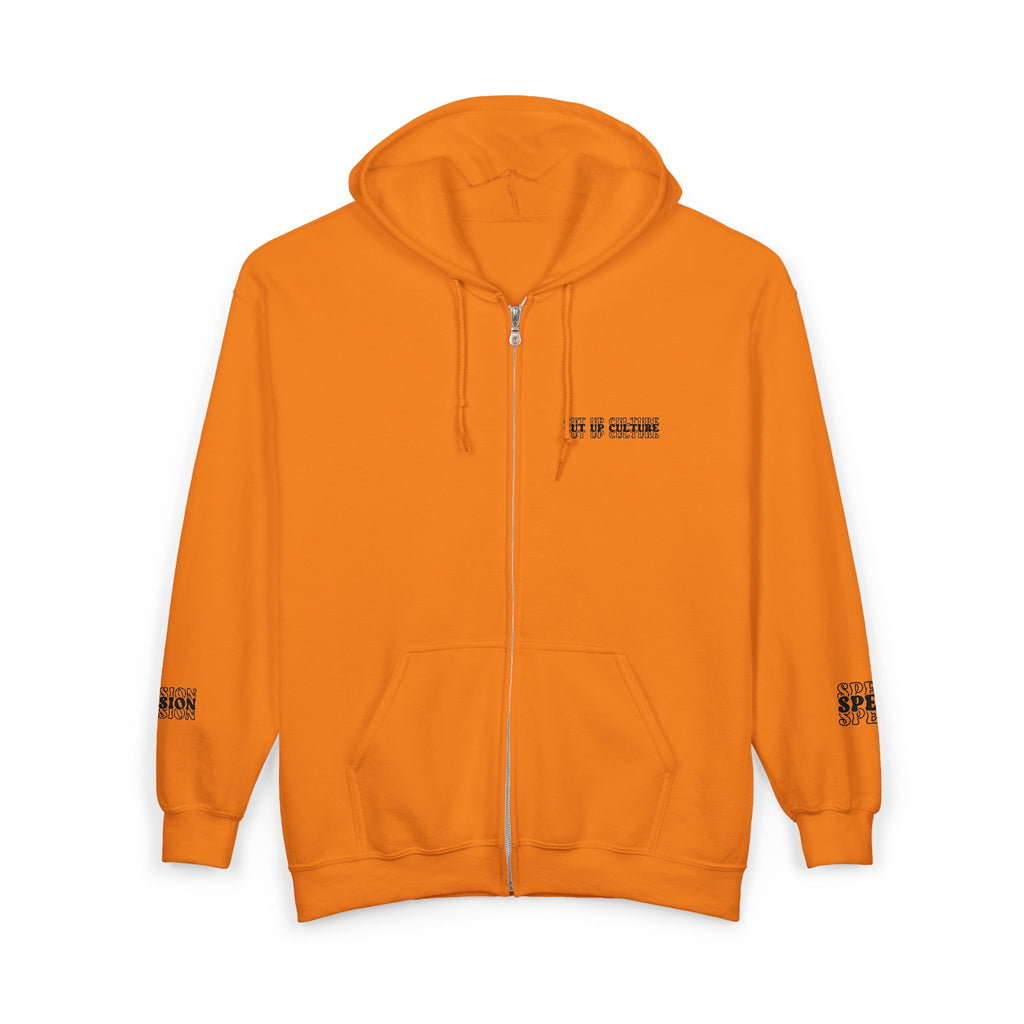 'CUT UP CULTURE' 1st edition Zip Up Jacket