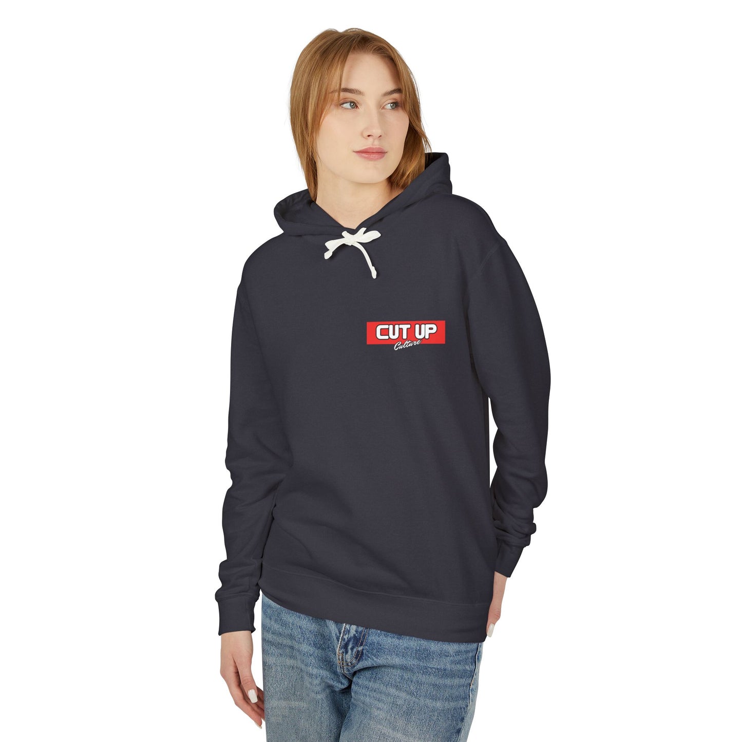Cut Up Culture/‘Fearless’ lightweight hoodie