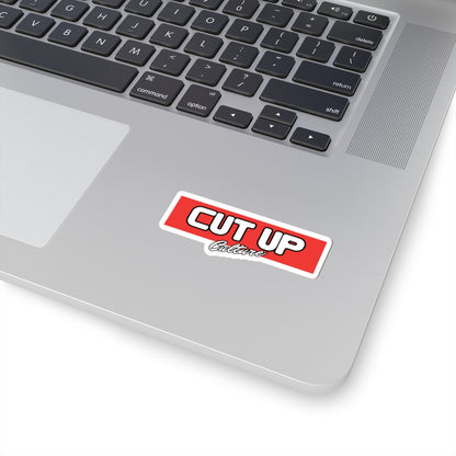 Cut Up Culture ‘RACE’ Cut Stickers