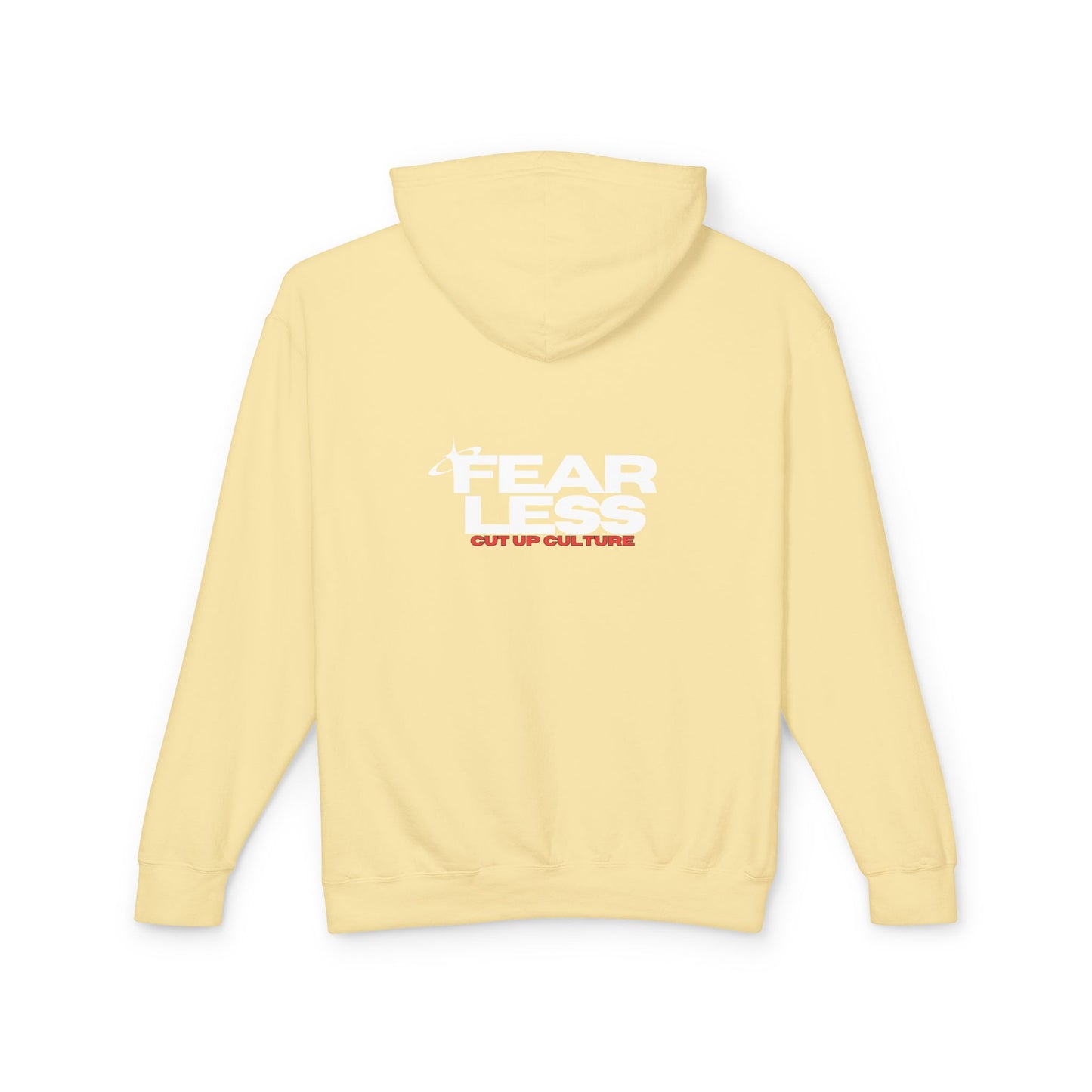Cut Up Culture/‘Fearless’ lightweight hoodie
