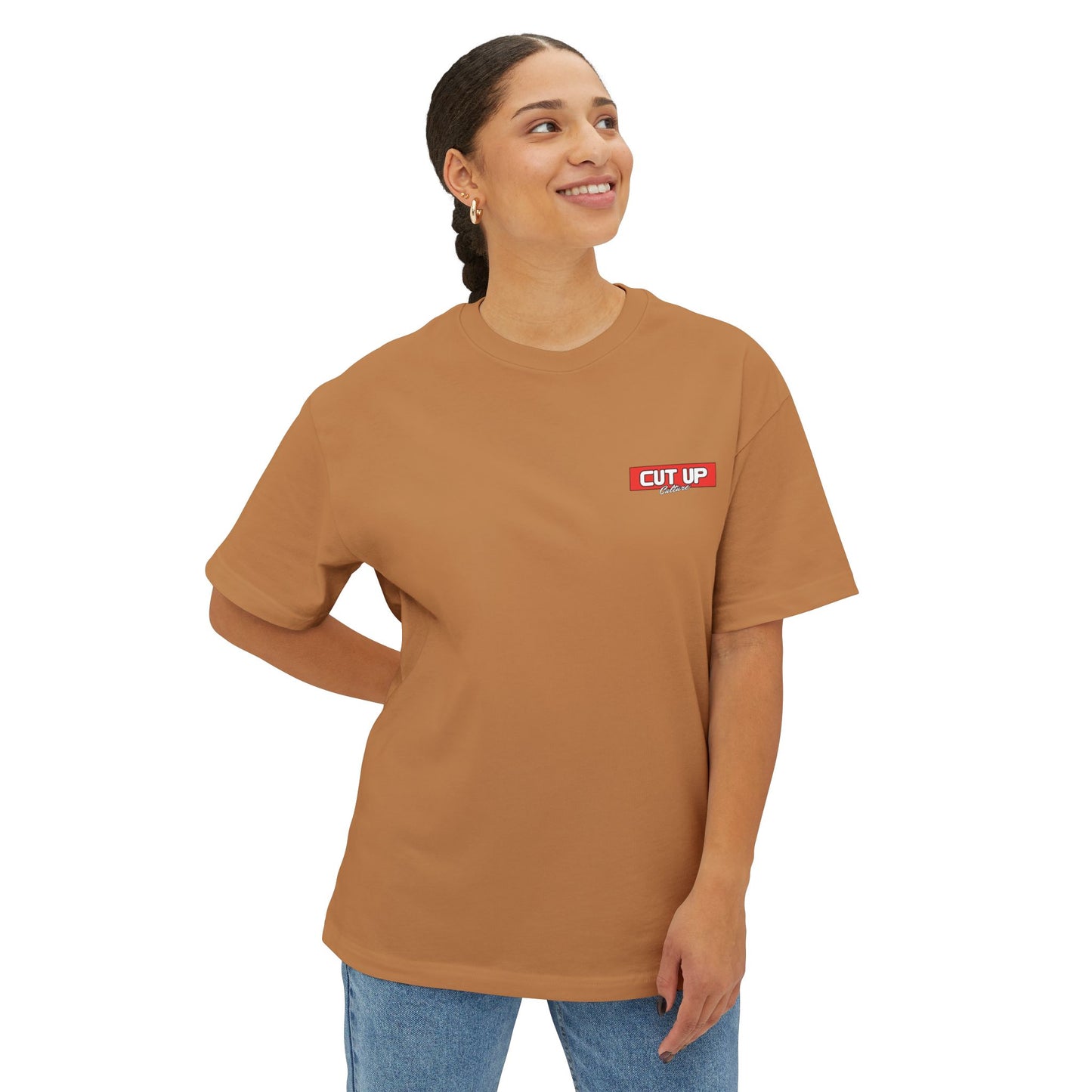 Cut Up Culture RACE Oversized Boxy Tee