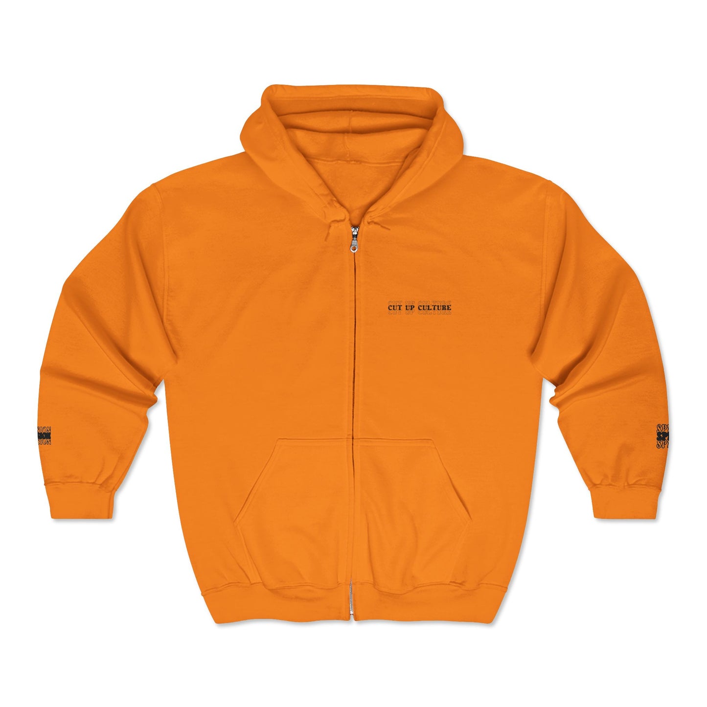 'CUT UP CULTURE' 1st edition Zip Up Jacket