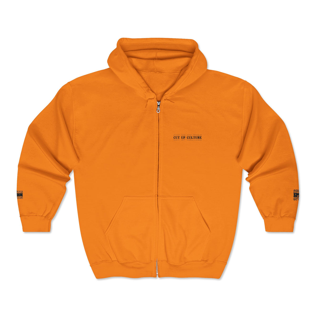 'CUT UP CULTURE' 1st edition Zip Up Jacket