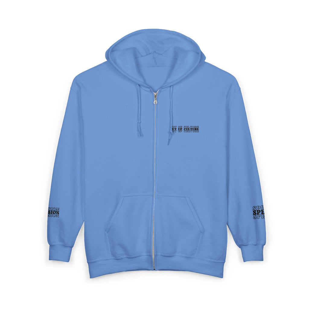 'CUT UP CULTURE' 1st edition Zip Up Jacket
