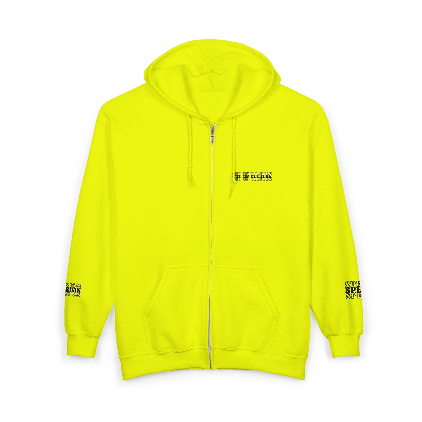 'CUT UP CULTURE' 1st edition Zip Up Jacket