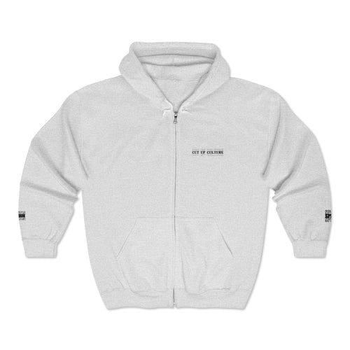 'CUT UP CULTURE' 1st edition Zip Up Jacket
