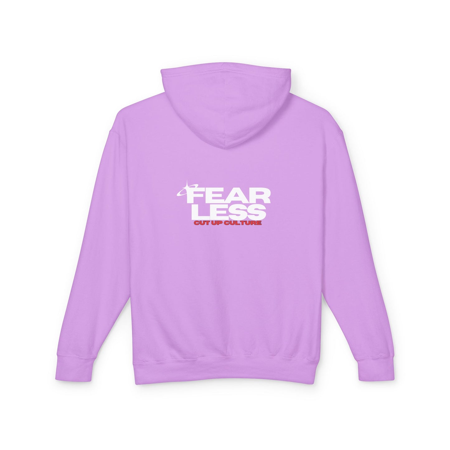 Cut Up Culture/‘Fearless’ lightweight hoodie