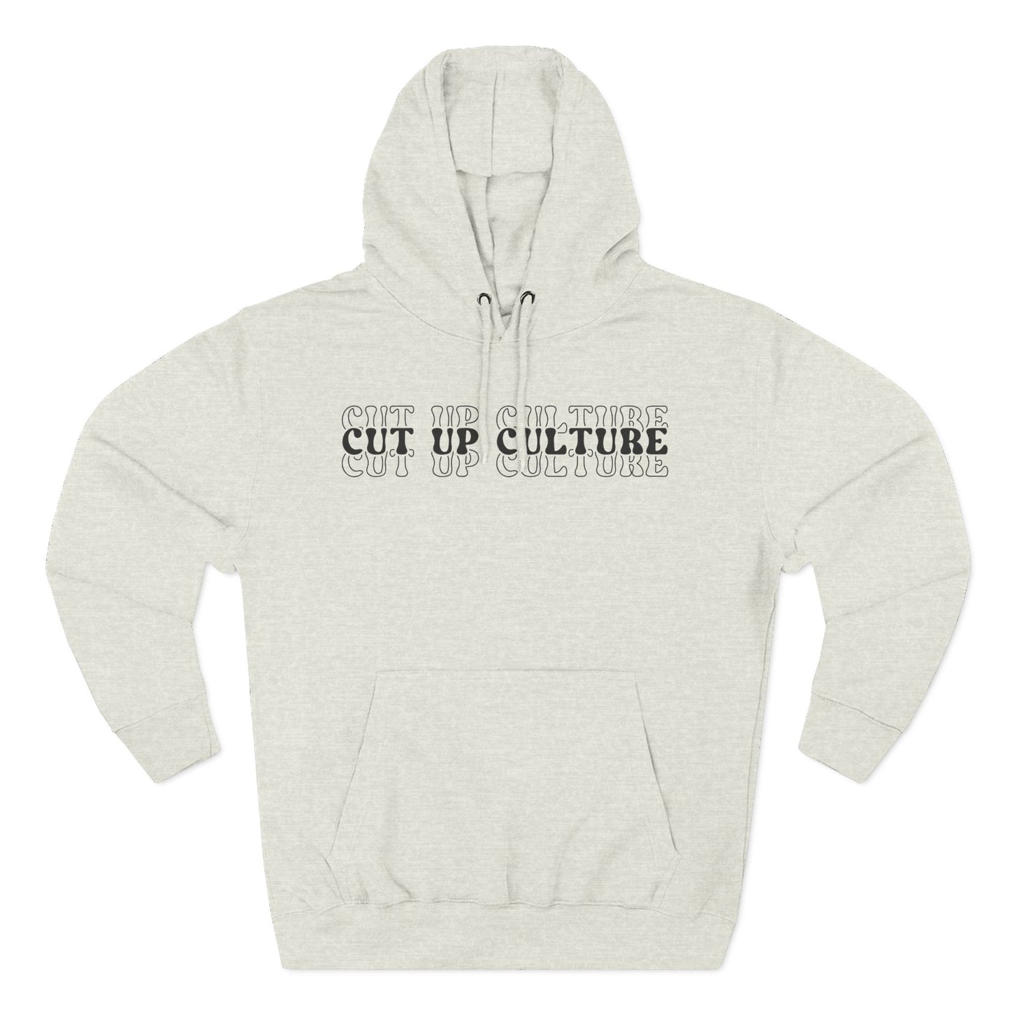 Built From Chaos Hoodie — Cut Up Culture 1st Edition Fleece Pullover