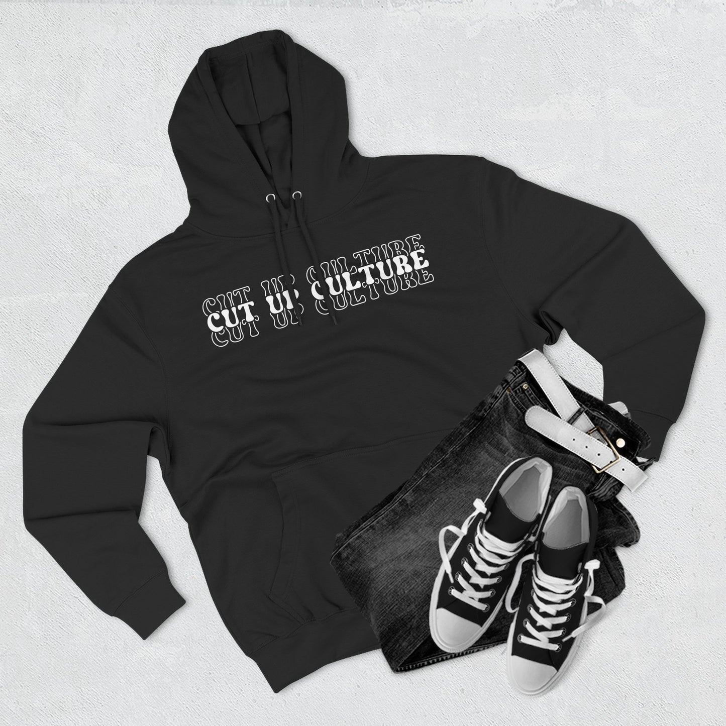 Built From Chaos Hoodie — Cut Up Culture 1st Edition Fleece Pullover