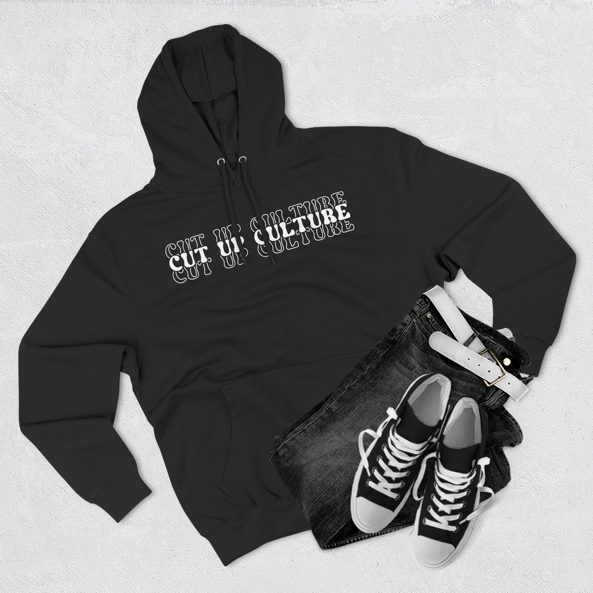 Built From Chaos Hoodie — Cut Up Culture 1st Edition Fleece Pullover