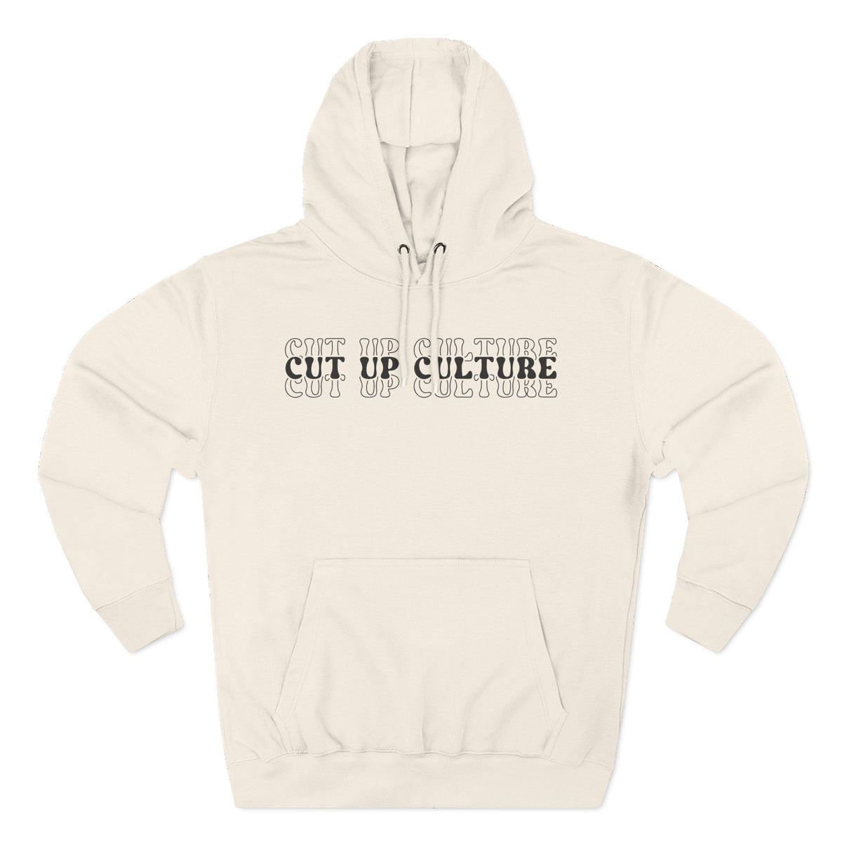 Built From Chaos Hoodie — Cut Up Culture 1st Edition Fleece Pullover