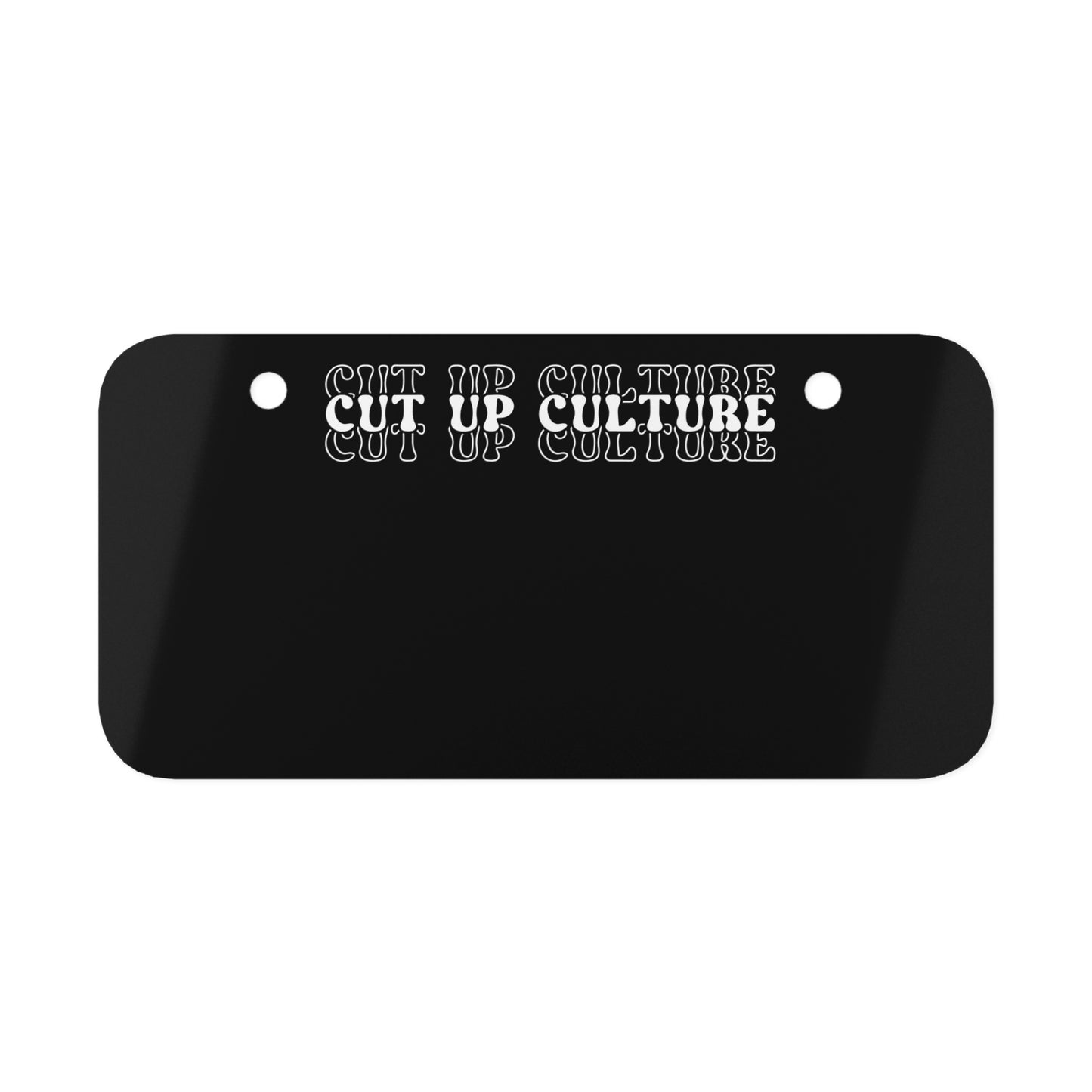 'Cut Up Culture' 1st Edition Moto Tag