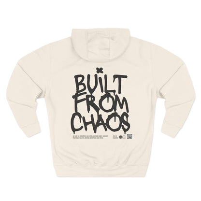 Built From Chaos Hoodie — Cut Up Culture 1st Edition Fleece Pullover