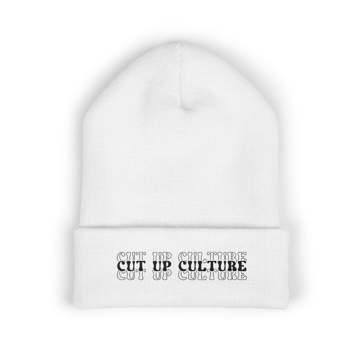 Cut Up Culture 1st Edition Embroidered Cuffed Hat