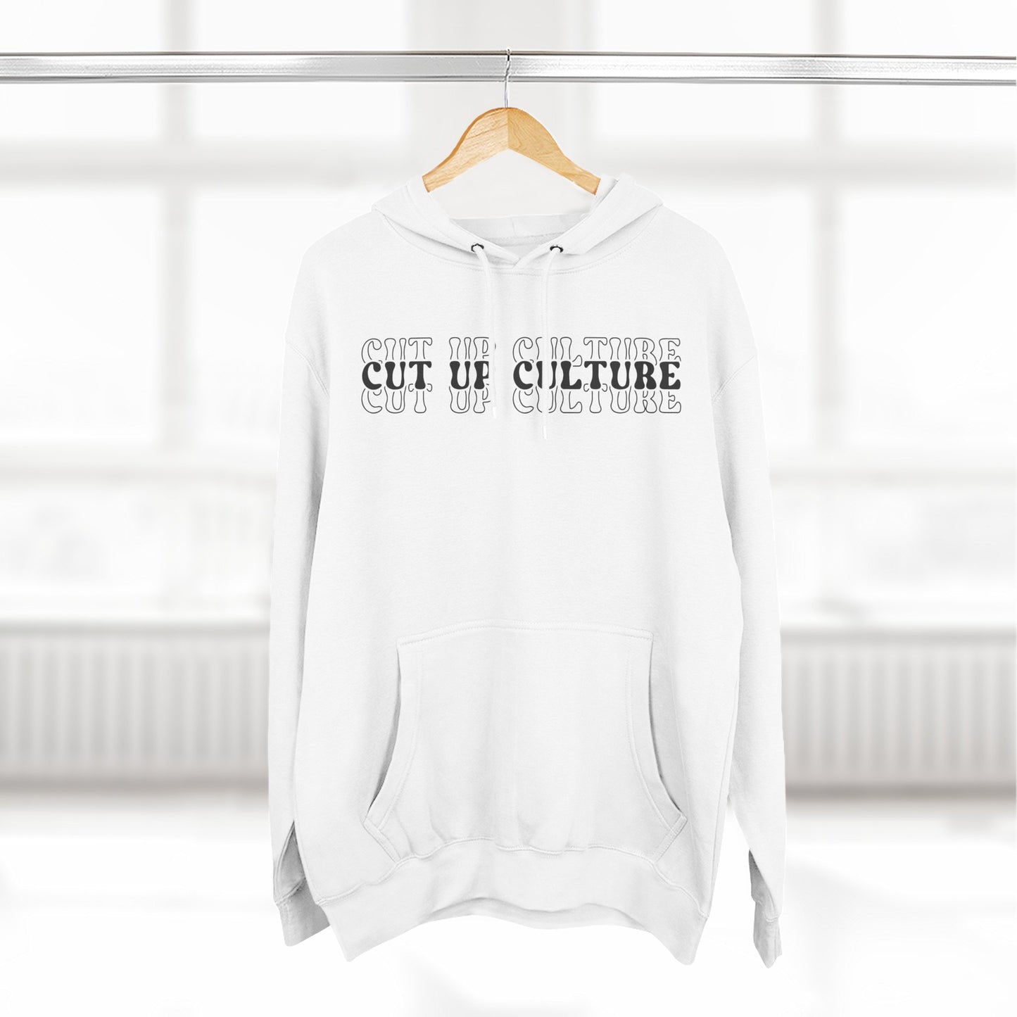 Built From Chaos Hoodie — Cut Up Culture 1st Edition Fleece Pullover