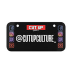 Cut Up Culture Custom Social Media Moto Plate