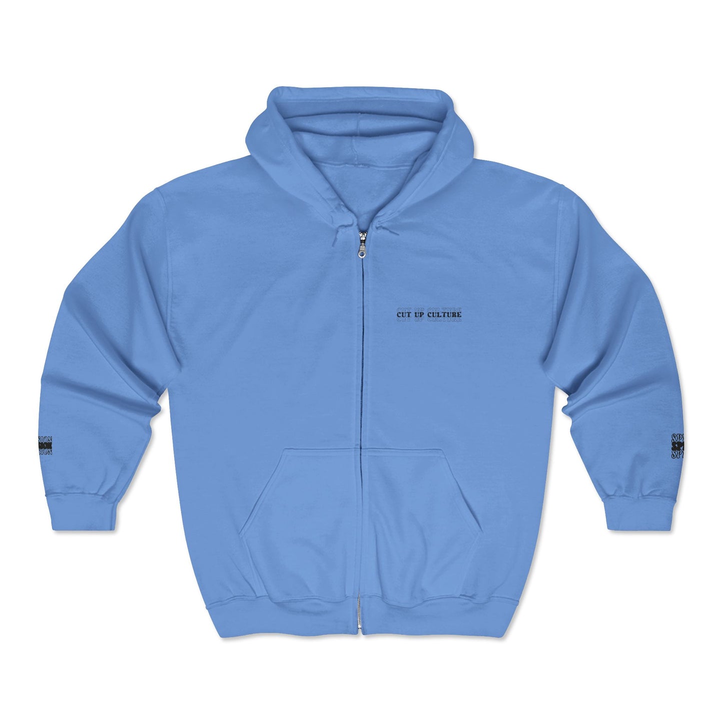 'CUT UP CULTURE' 1st edition Zip Up Jacket