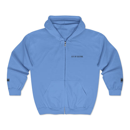 'CUT UP CULTURE' 1st edition Zip Up Jacket