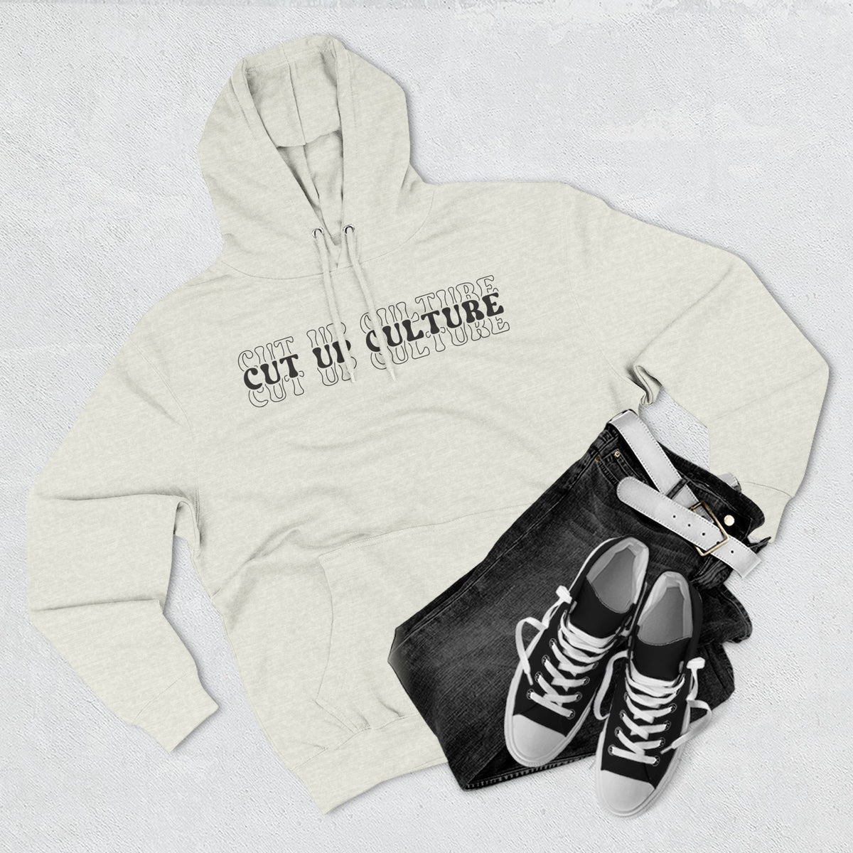 Built From Chaos Hoodie — Cut Up Culture 1st Edition Fleece Pullover
