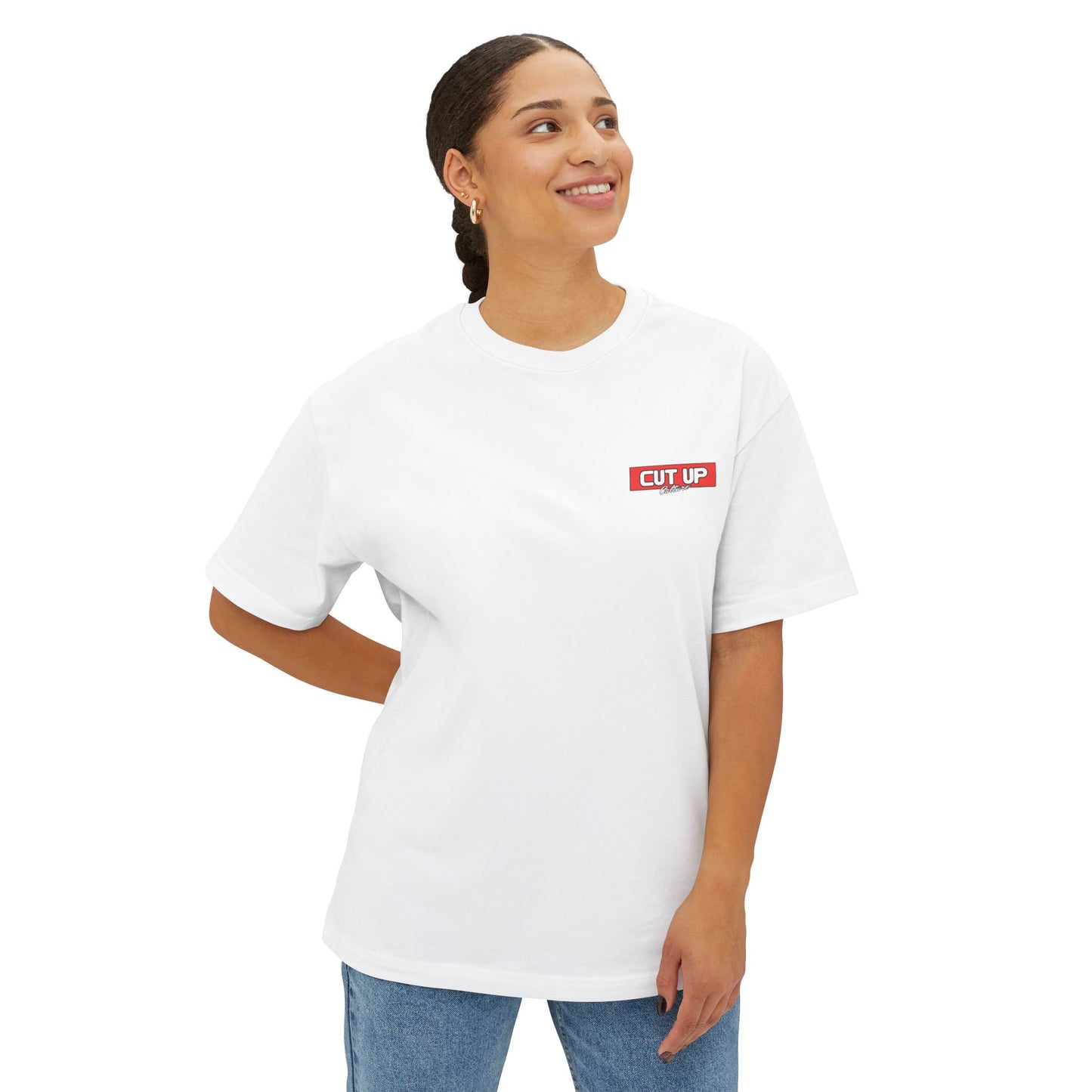 Cut Up Culture RACE Oversized Boxy Tee