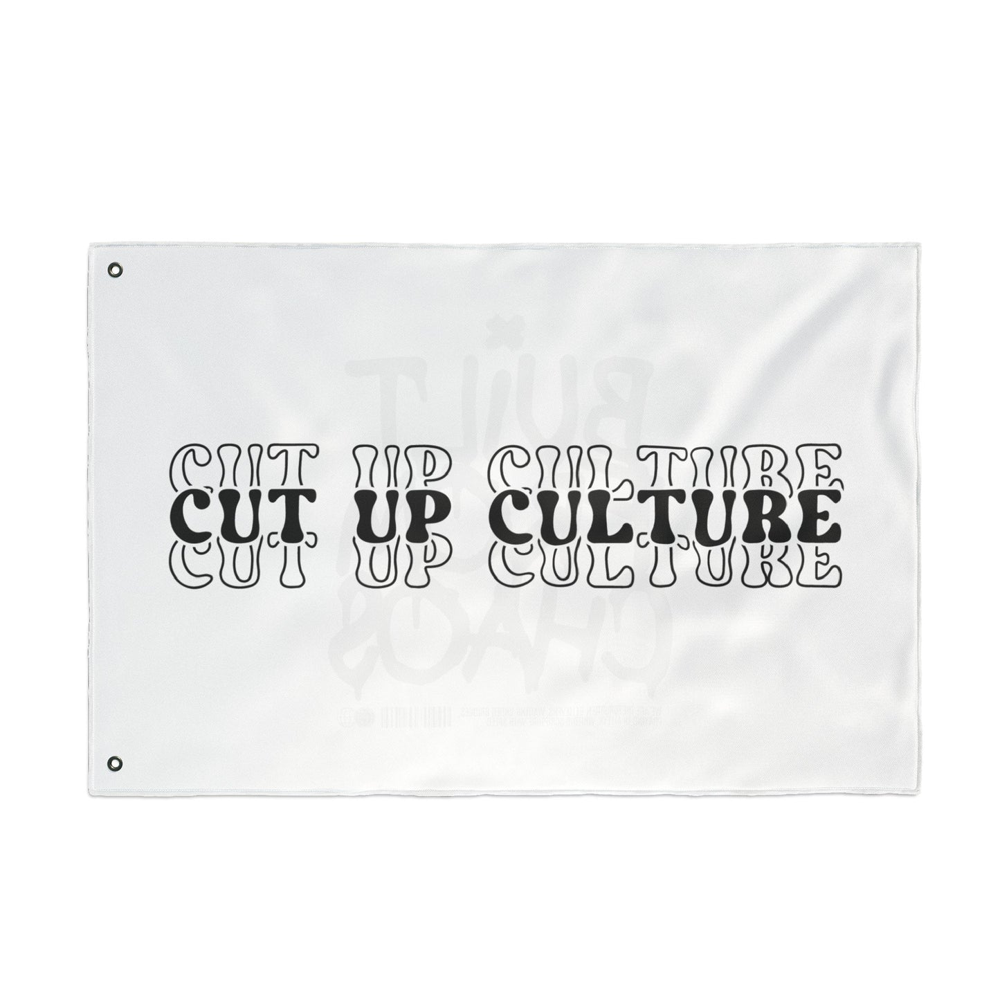 "Built From Chaos" / "Cut Up Culture" 1st edition Banner